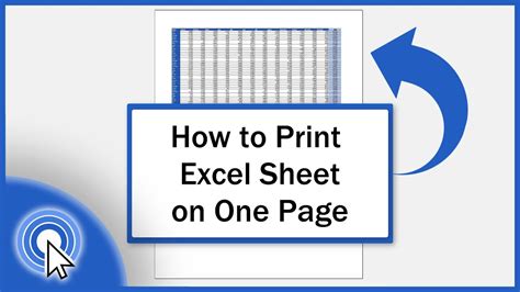 How to Print Excel Spreadsheet on One Page: A Symphony of Chaos and Order