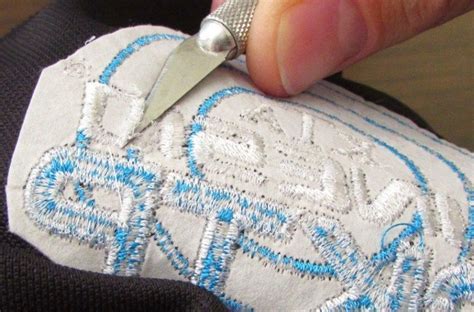 Is there a way to remove embroidery, or is it a permanent mark of creativity?